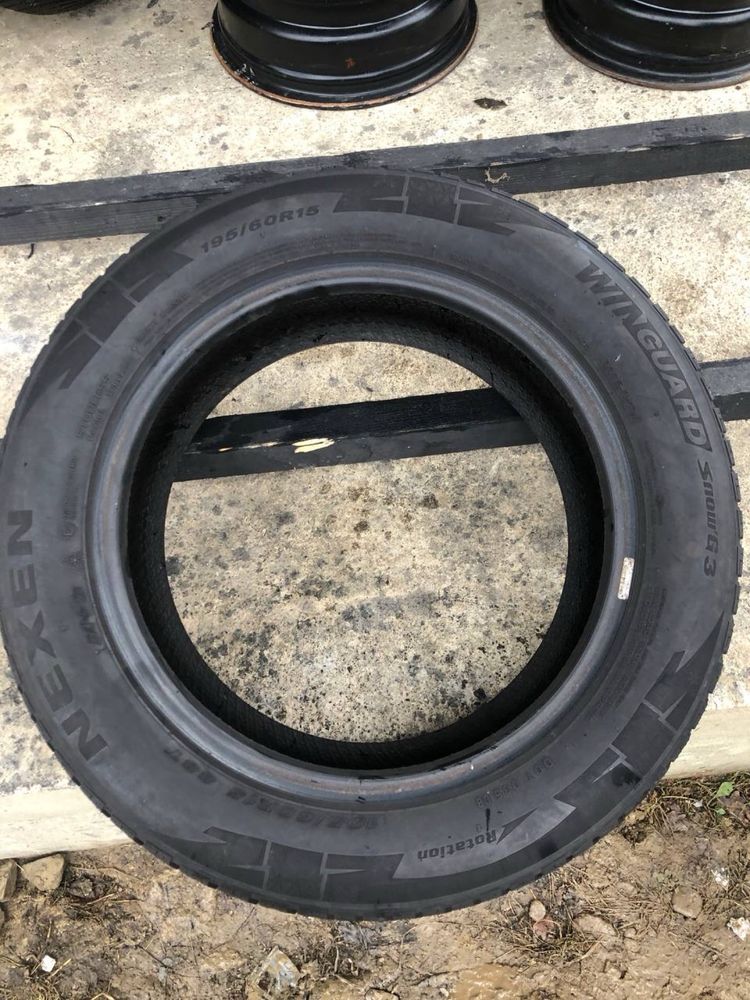 Розпаровка 195/60 r15 Nexen Зима 1шт 2022рік (910)