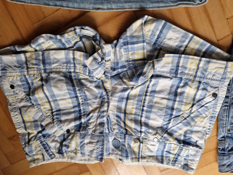 Zestaw 4 par spodenek szortów jeansowych dżinsowych rozmiar S/M