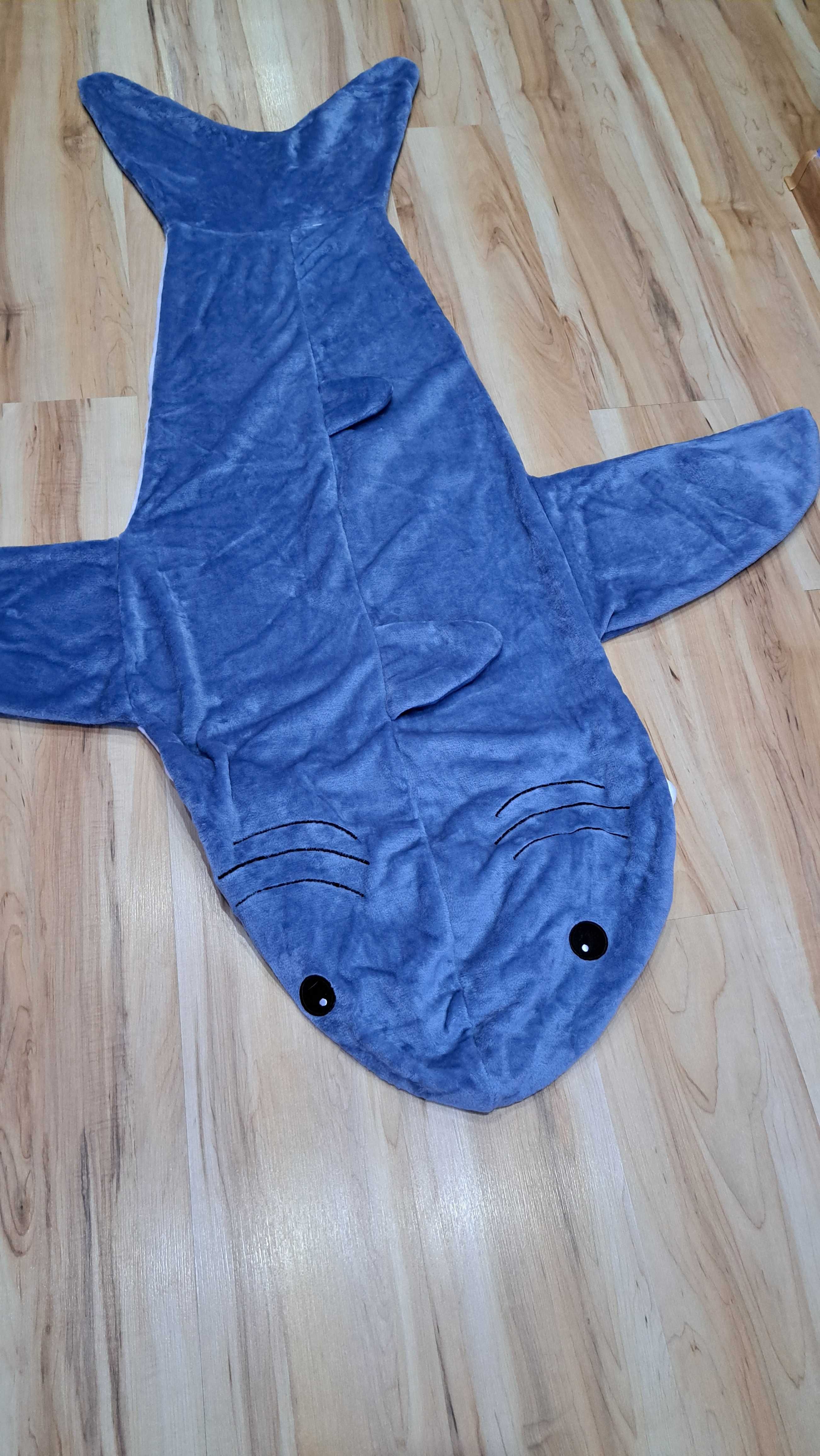 Piżama rekin, śpiworek