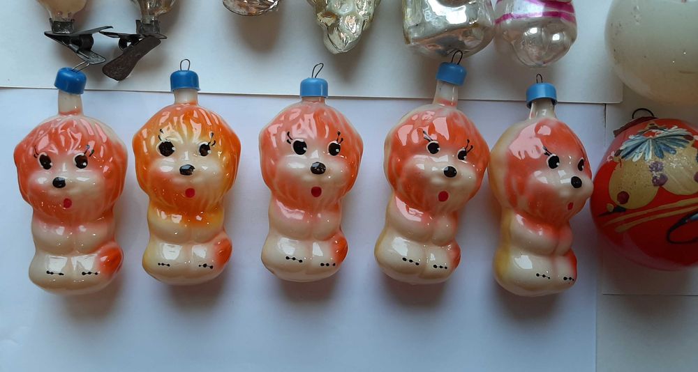 Елочные игрушки СССР