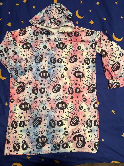 Платье худи ( Оверсайз)