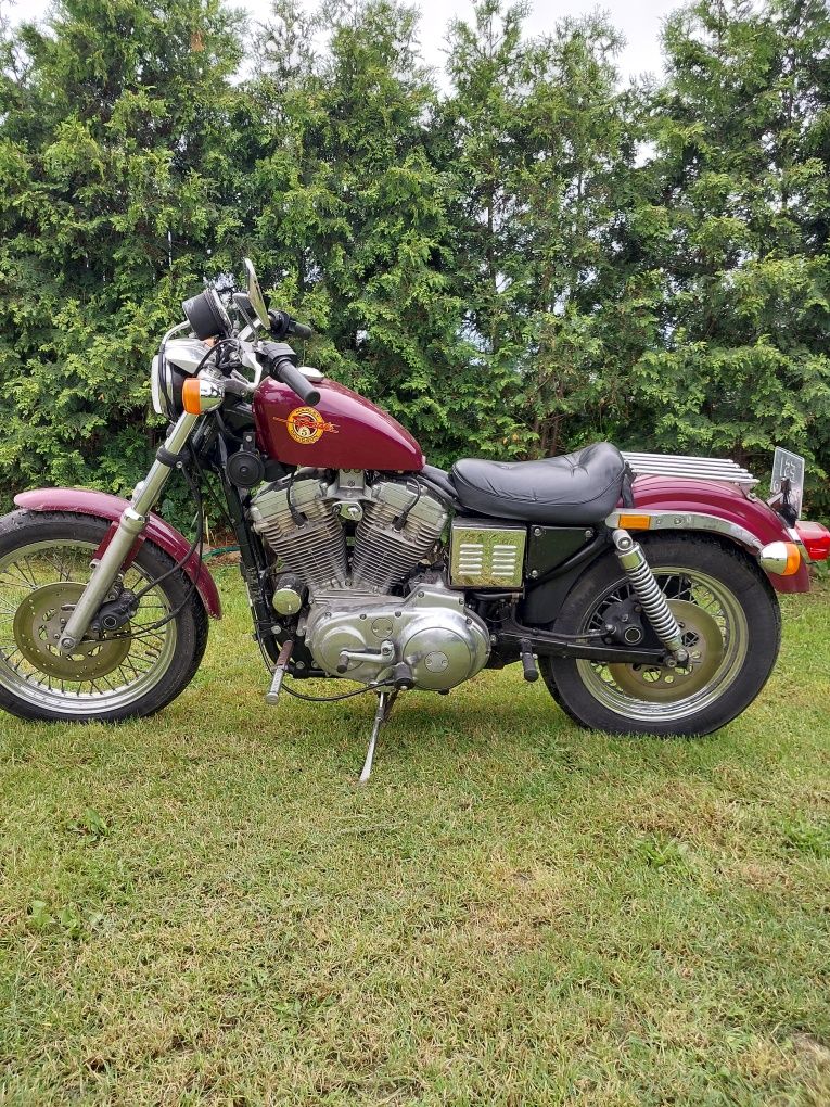 Motocykl harley davidson