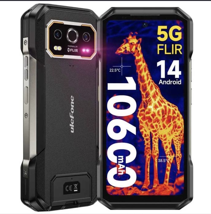 Защищенный смартфон Ulefone Armor 27T Pro Тепловизор 12/256Gb 10600mAh