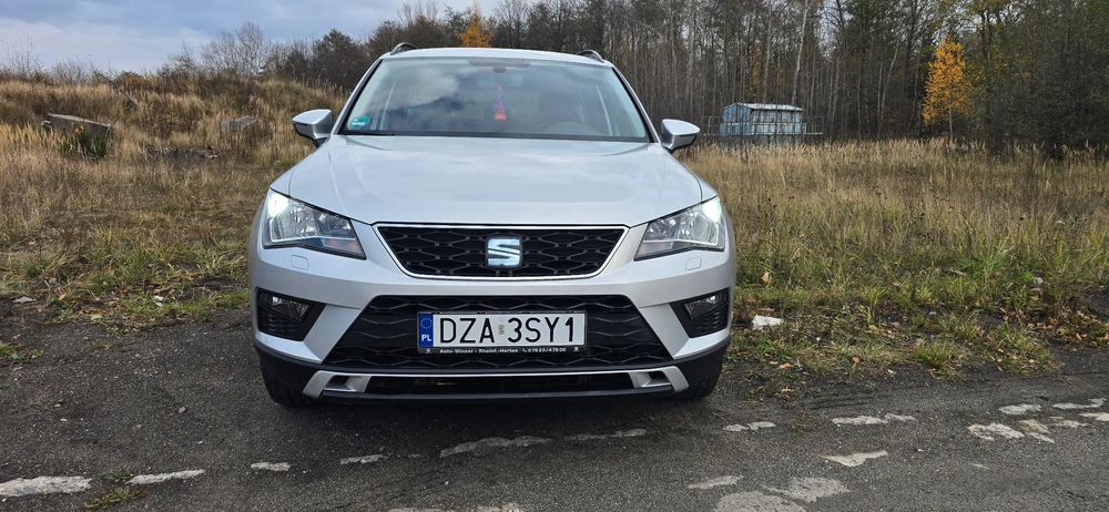 Seat Ateca Seat Ateca 2.0 TDi 150 km, niski przebieg ,4x4, 4motion, 4drive