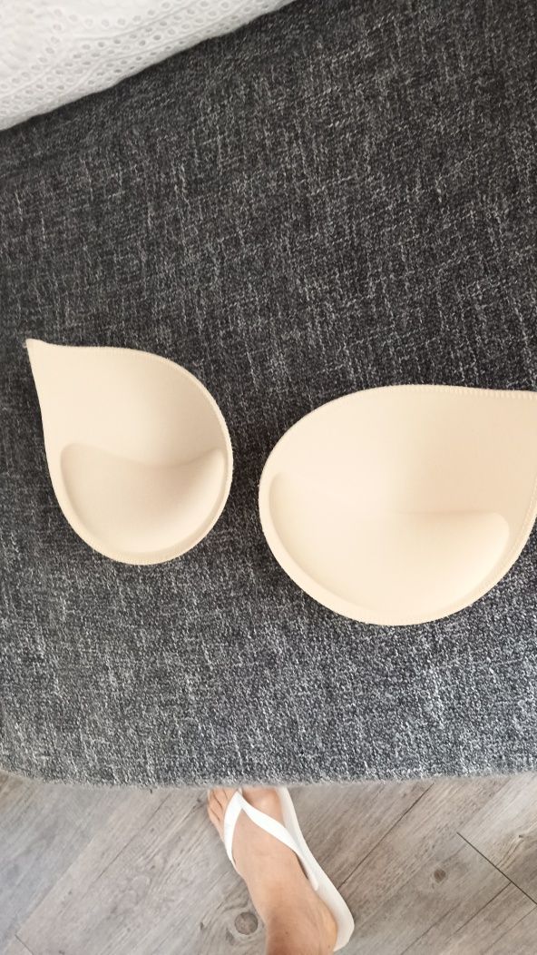 Almofada push up 3D enchimento de sutiã