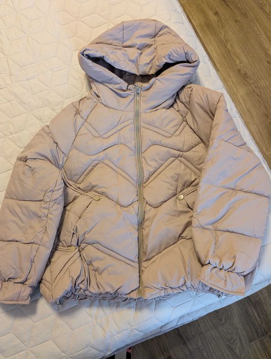 Жіноча нова осіння стильна куртка + шапка в подарунок