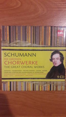 Robert Schumann Wielkie dzieła chóralne Zestaw 9 Płyt CD