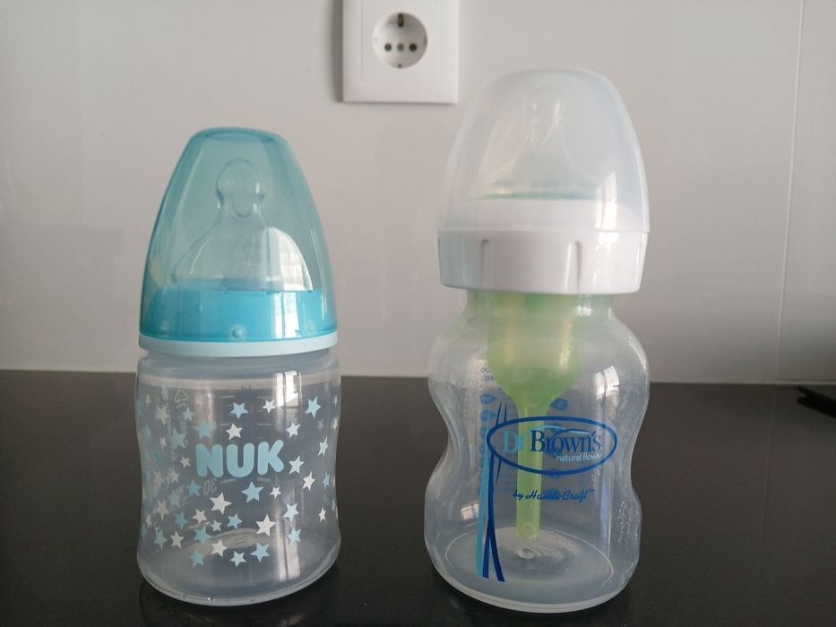 Biberões Dr. Brown's e NUK