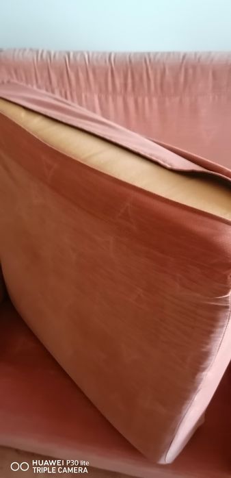 Conjunto de dois sofás Salmão