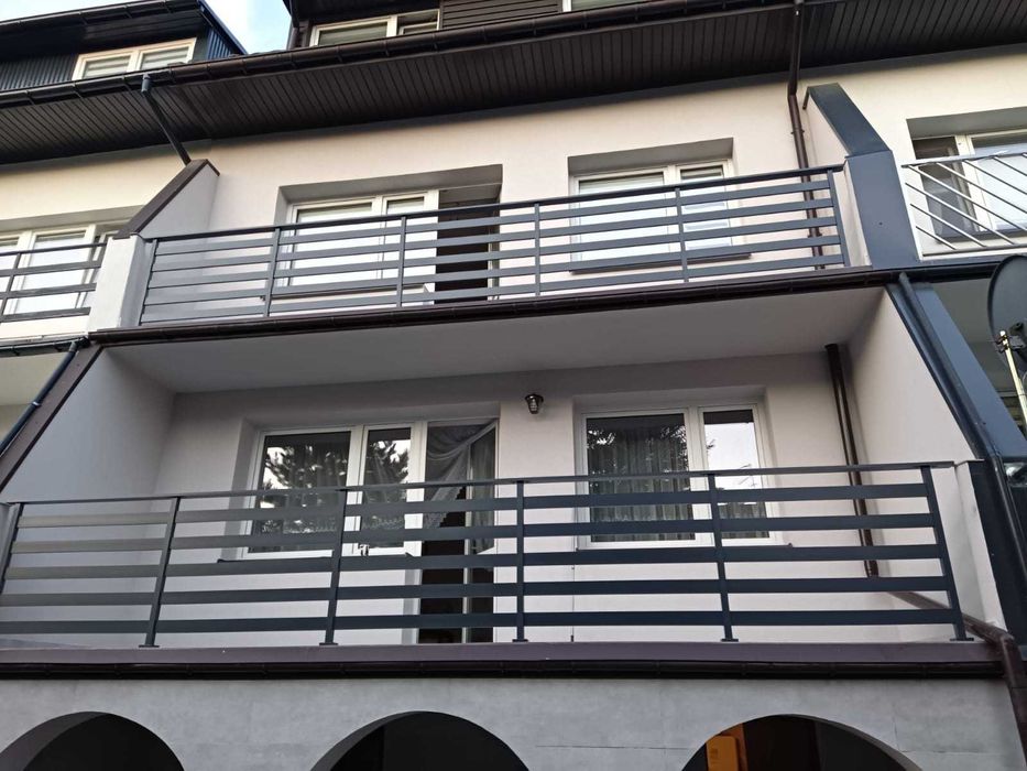 Balustrada balkonowa balustrady aluminiowe Barierki stali nierdzewnej