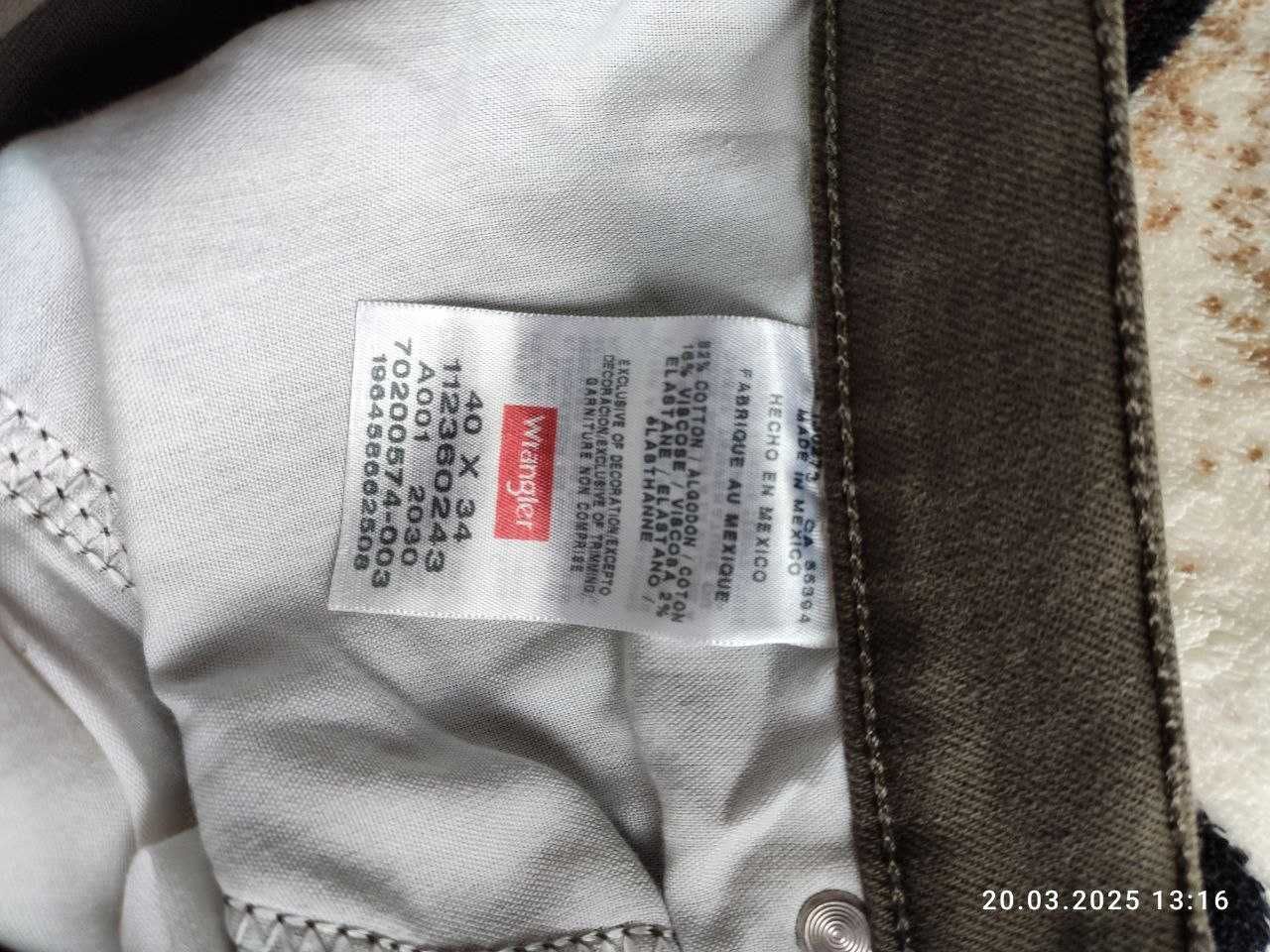 Wrangler Authentics джинси
