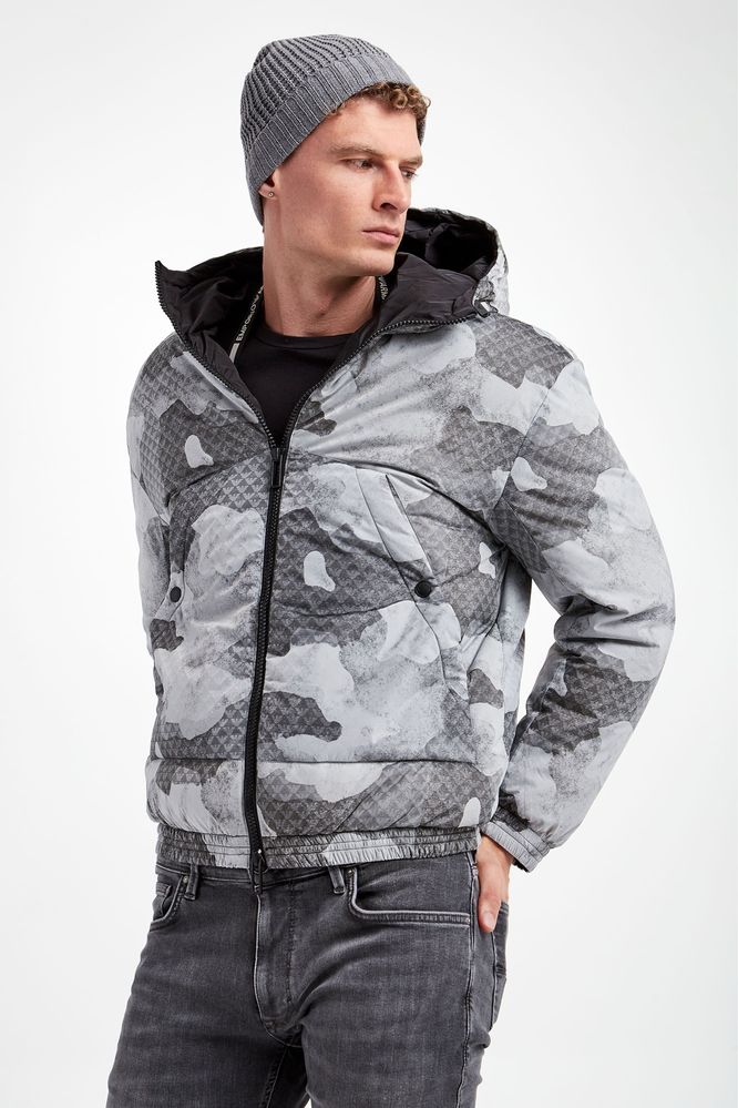 Мужская куртка пуховик Emporio Armani,56,58