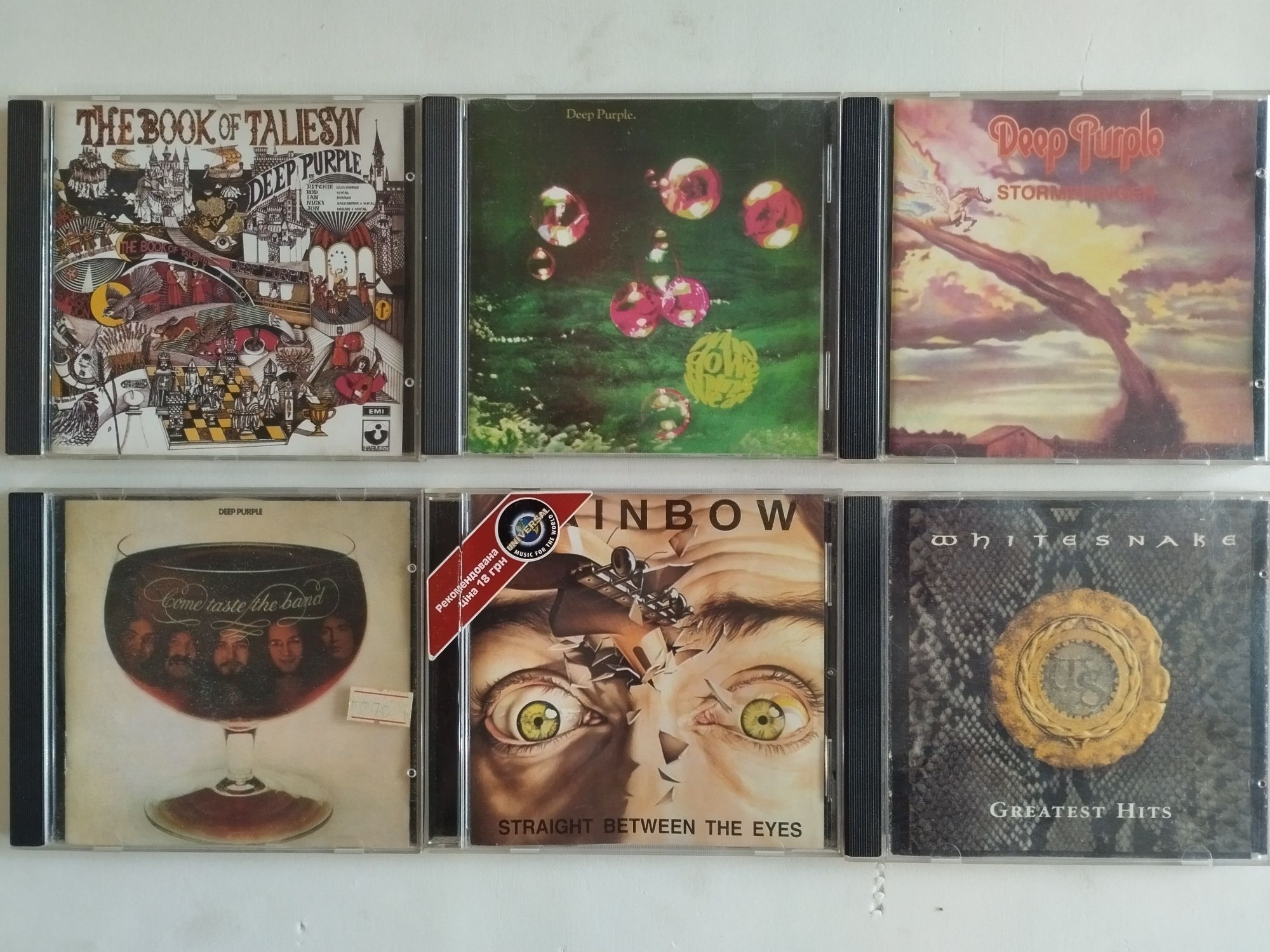 Продам CD Black Sabbath,Deep Purple,Jethro Tull,Helloween,Nazareth.