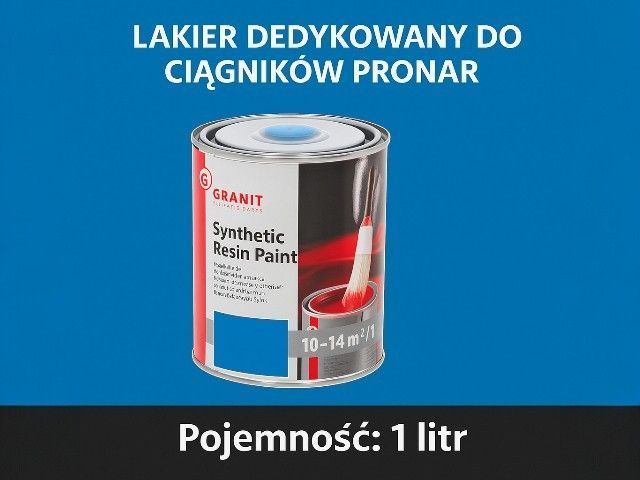 LAKIER Niebieski dedykowany do Ciągnika PRONAR Nopolux