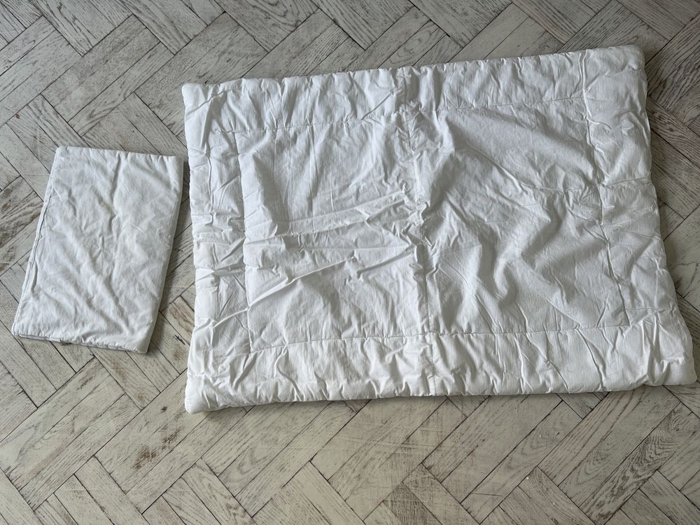 Komplet koldra poduszka do lozeczka dzieciecego 100x75