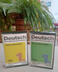 Deutsch Ein Lehrbuch für Ausländer 1 a.b 2 Kasety magnetofonowe