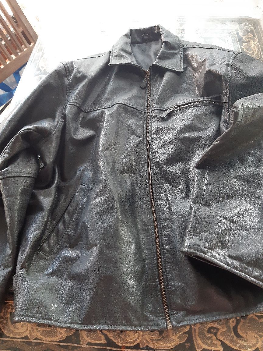 Casaco de couro/leather jacket