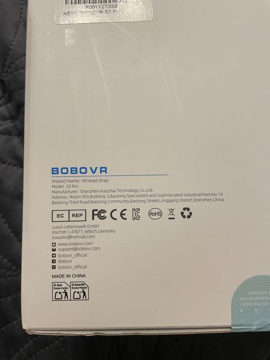 наголовний ремінець BOBOVR S3 Pro