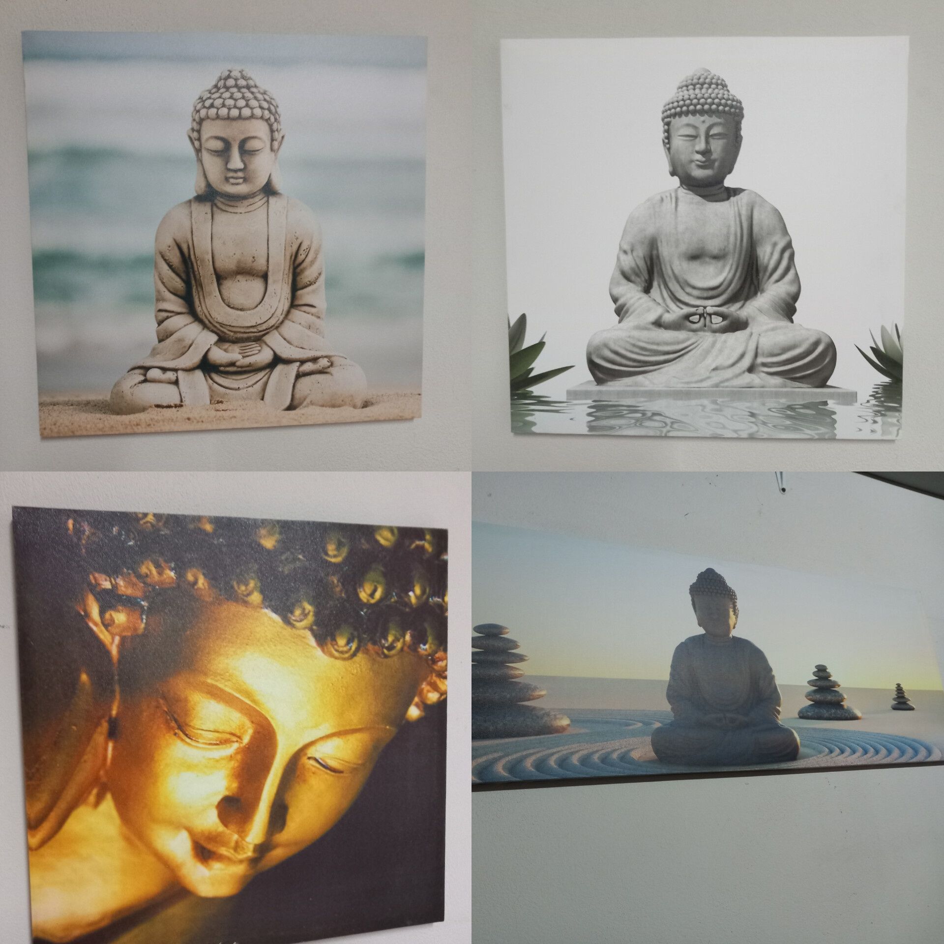 Quadros diversos buda