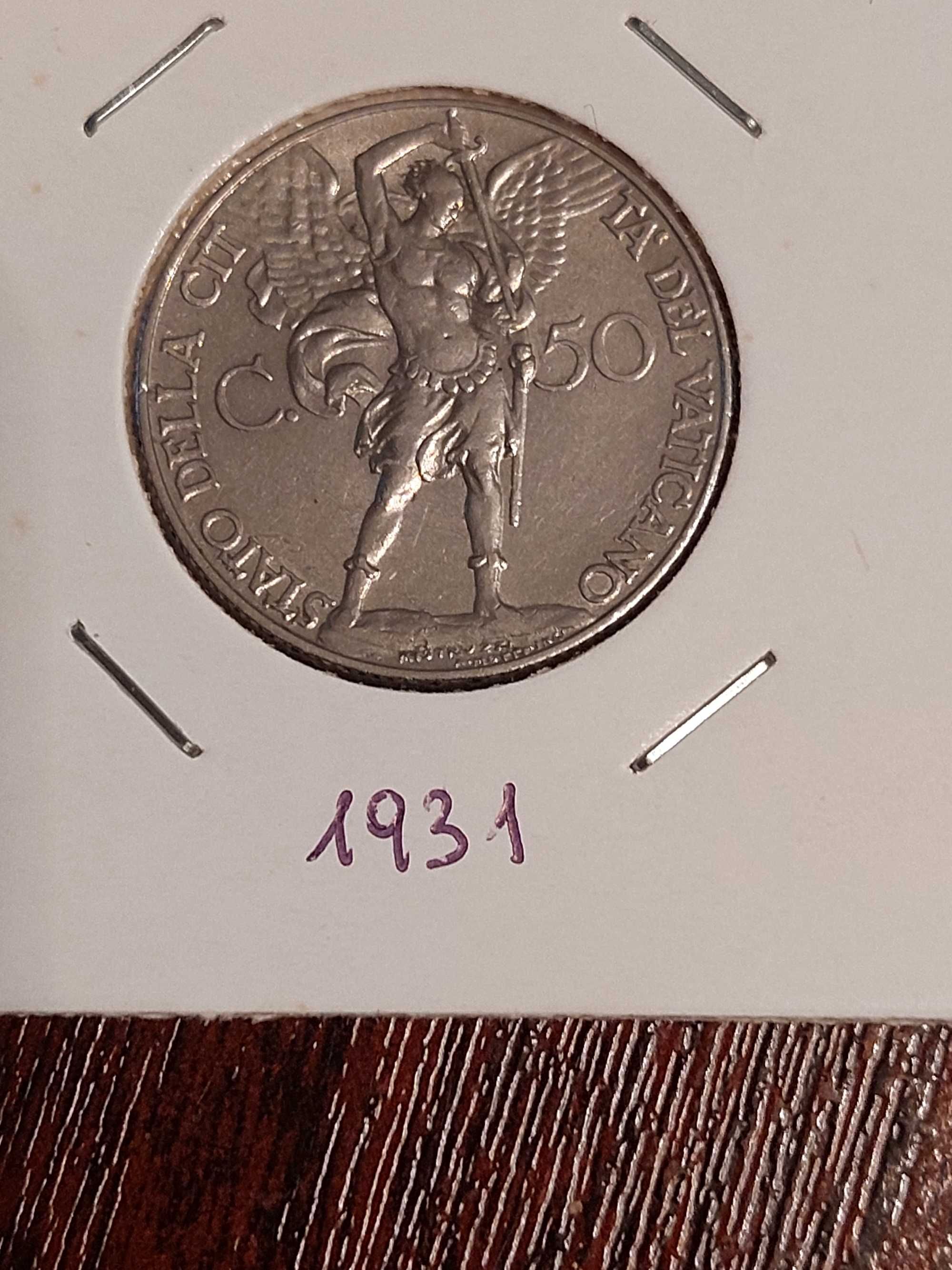 Moneta 50 centesimi Watykan
