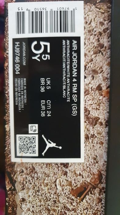 Кросівки Air Jordan 4 RM SP.38