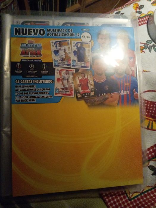 Álbum match attax 2021/2022