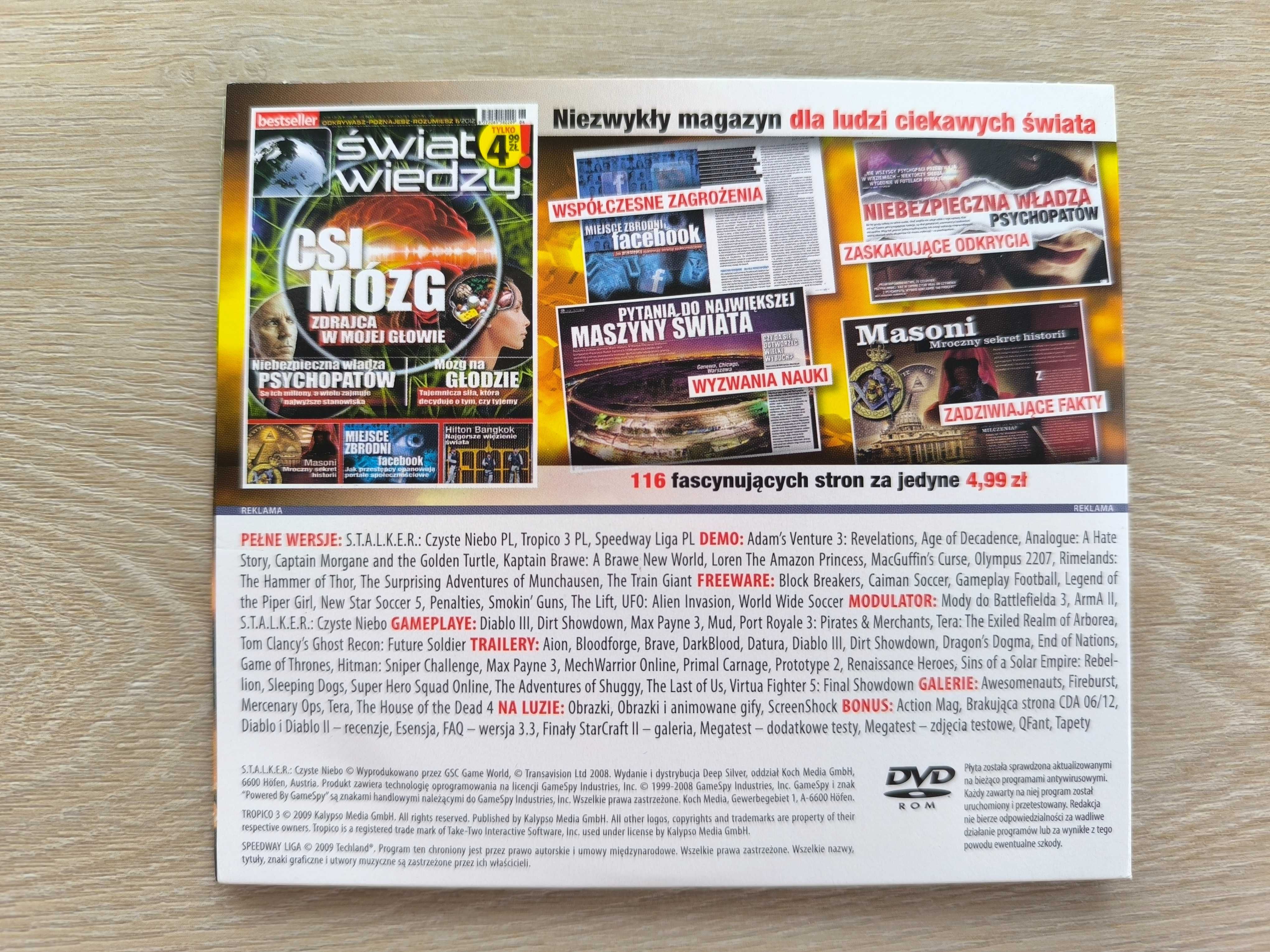STALKER Czyste Niebo + Tropico 3  [PC] CDA 07/2012 - 205
