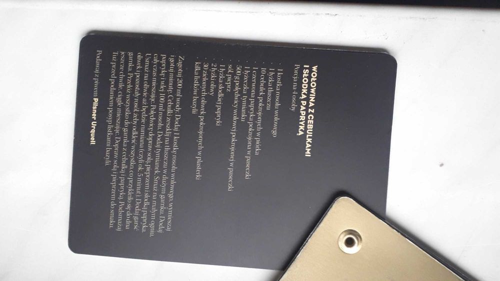 Pilsner Urquell. Wytrawne połączena. Książka, przepaisy