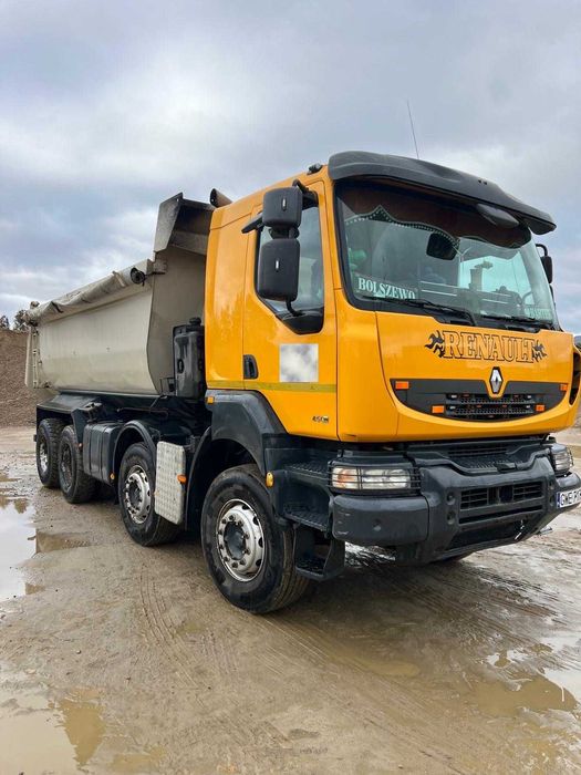 Samochód ciężarowy RENAULT WYWROTKA  2008 r.  8x4