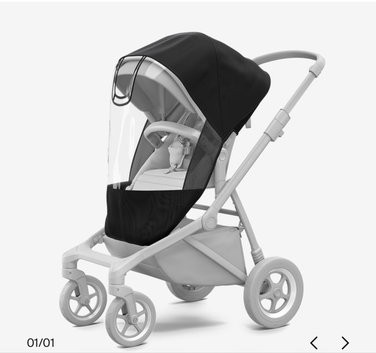 Adaptery i folia przeciwdeszczowa thule sleek