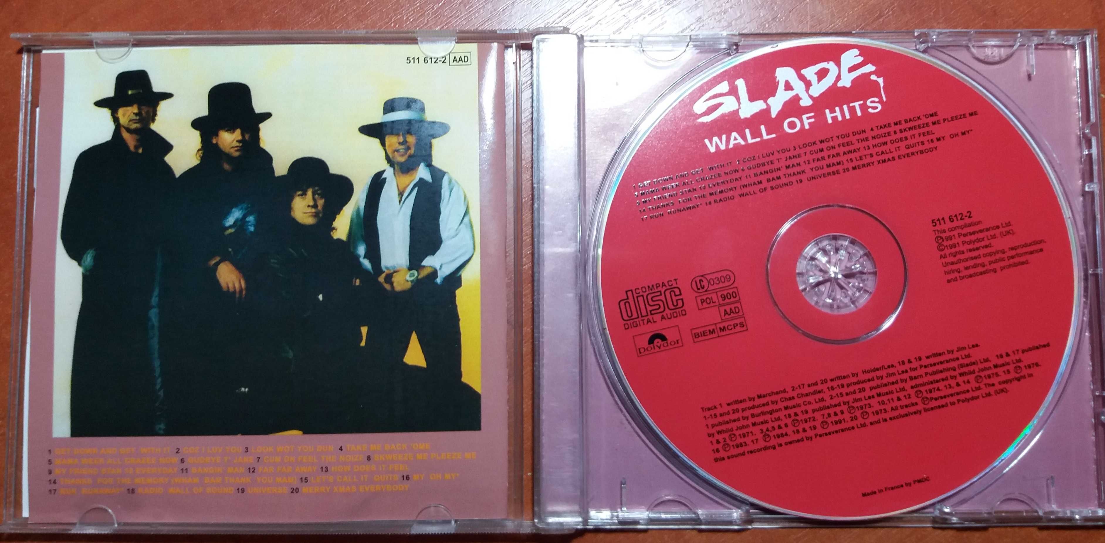 музыкальный CD диск Slade - Wall of Hits