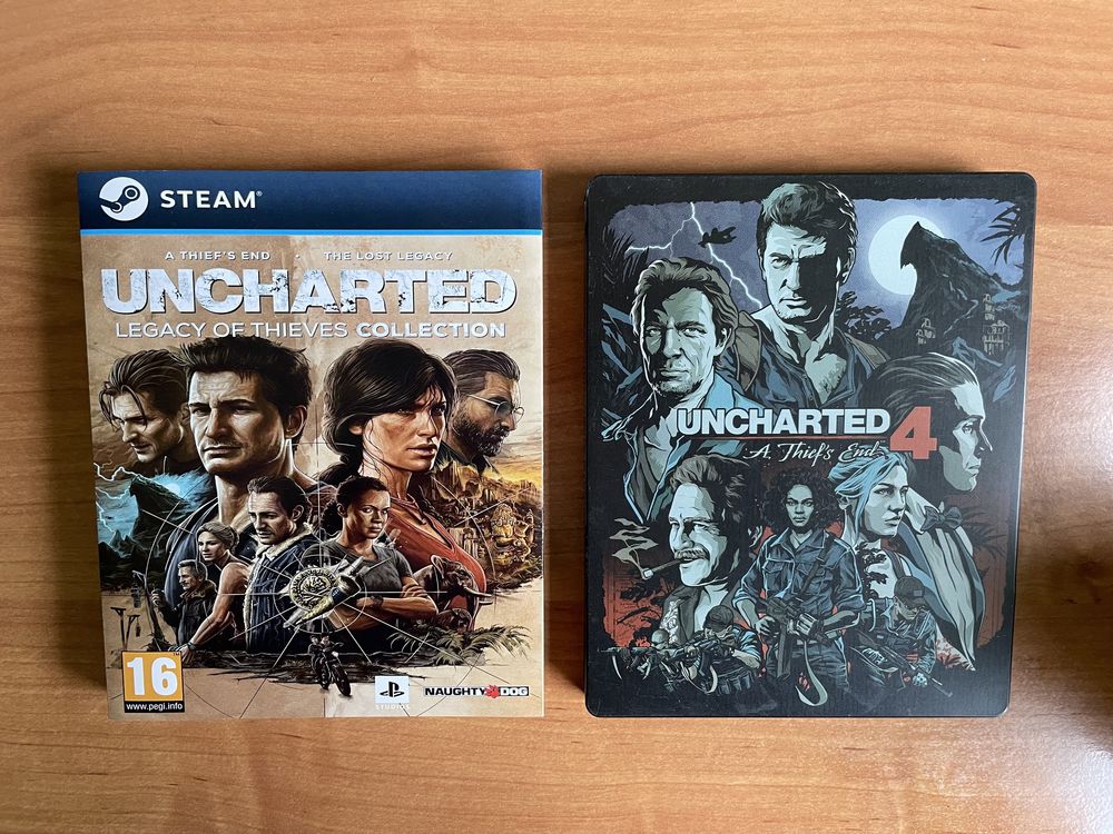 Uncharted 4 (2016) Steelbook PC