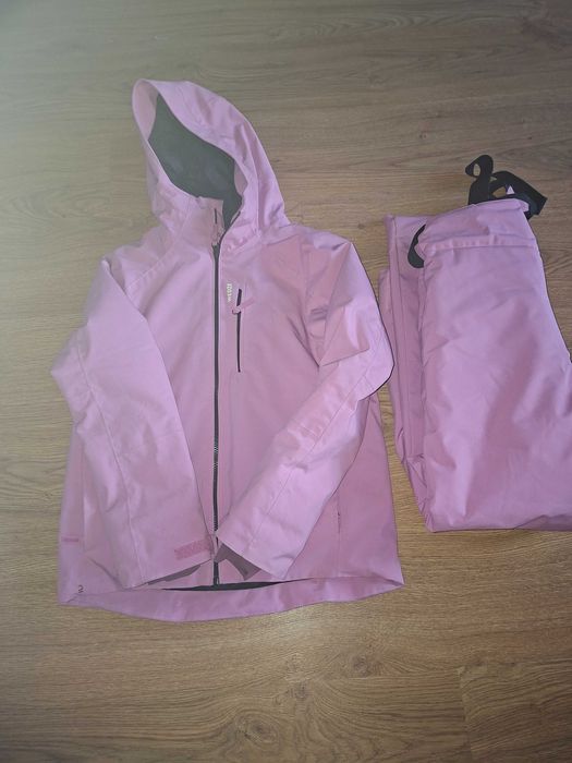 Kurtka zimowa i spodnie zimowe dziewczynka 152