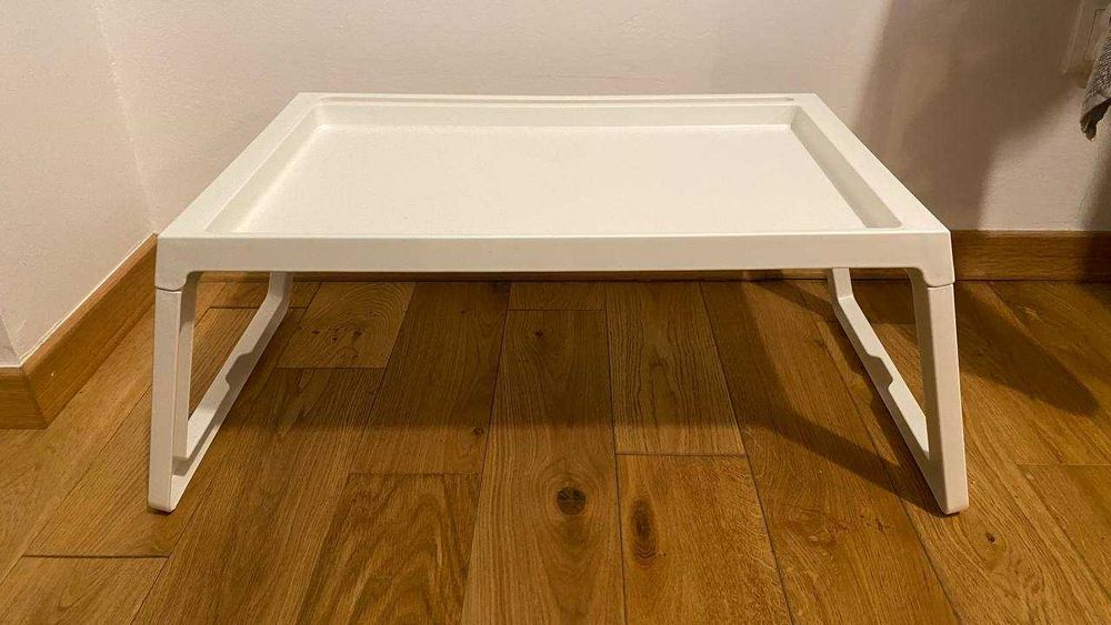 KLIPSK Stolik-tacka biały ikea