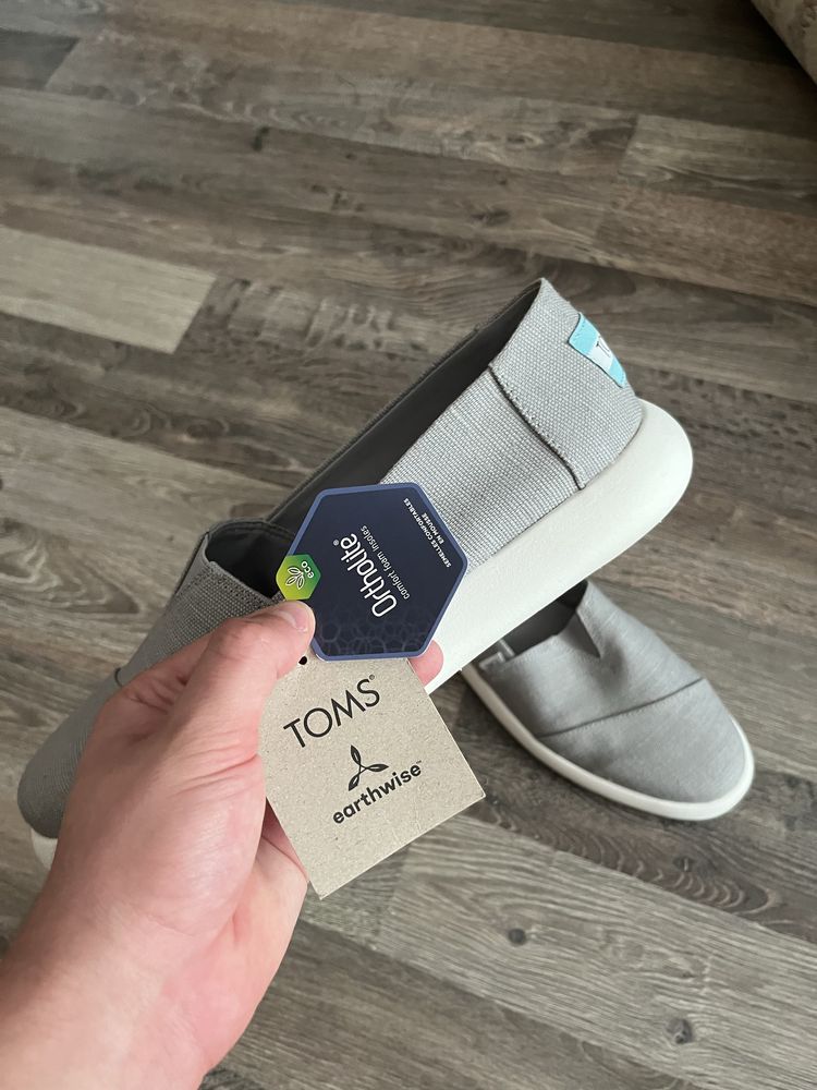 Сліпони сірі Toms Alpargata Mallow