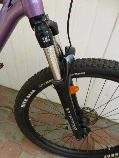 Rower MTB Kross LEA 4.0 EQ rama 17 cal koło 27,5 " fiolet DOKUMENTACJA