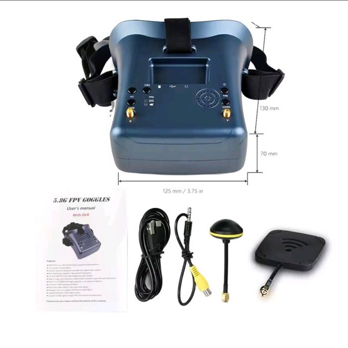FPV Окуляри, шоломи, відео модулі на 5.8GHz (аналогові, стандартні)