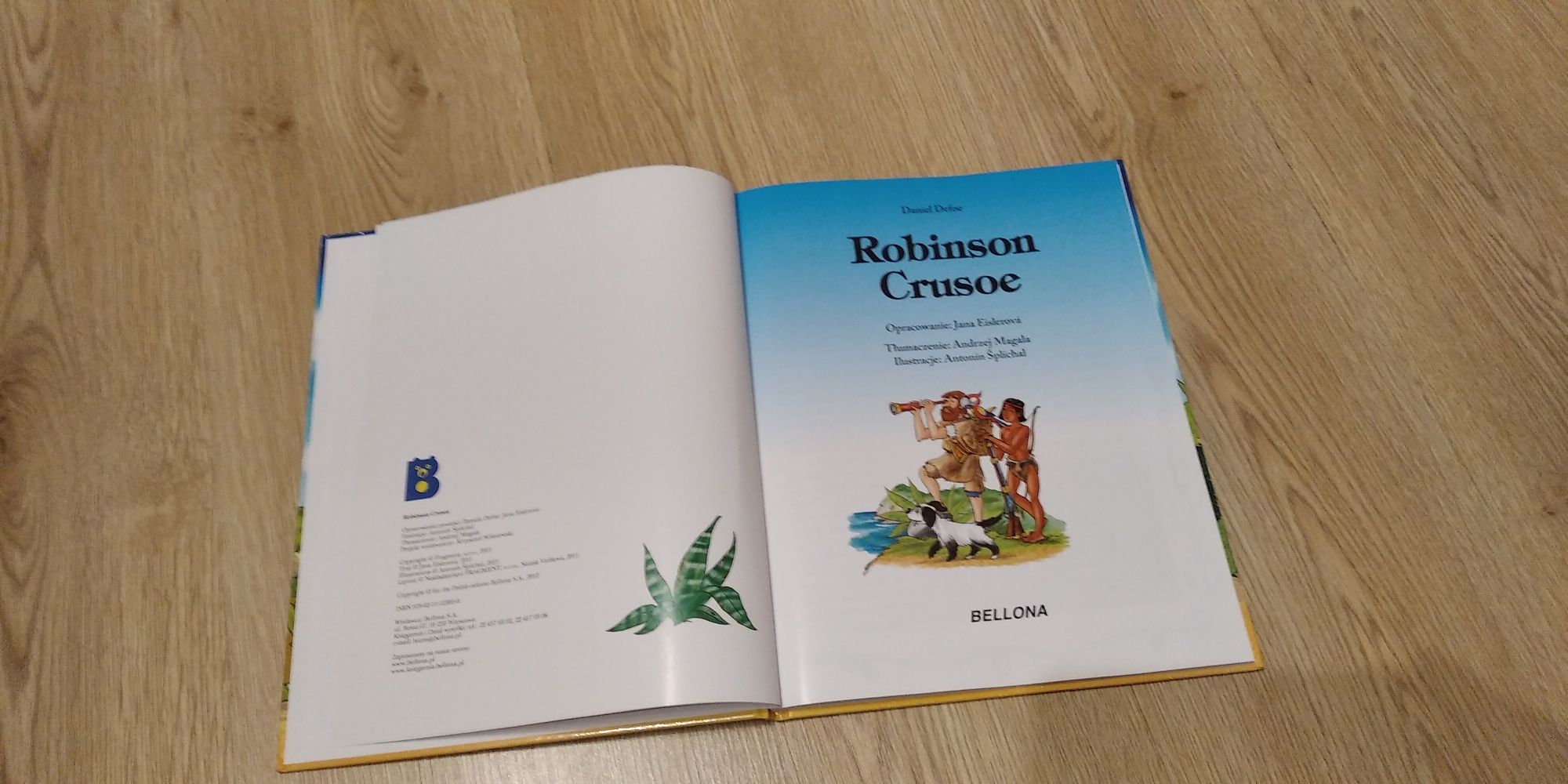 Robinson Crusoe dla dzieci