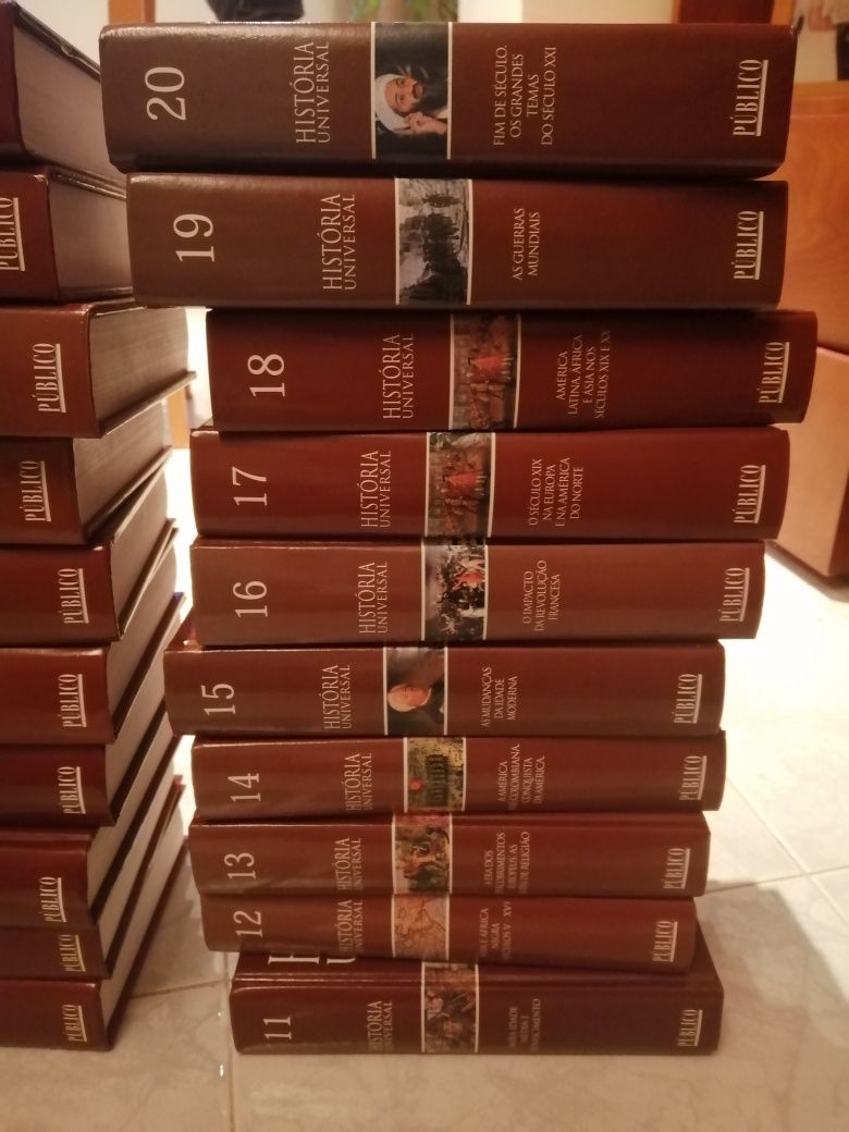 Enciclopédia História Universal - 20 volumes