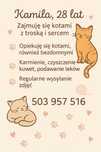 Kocia opieka z sercem – wolne weekendy i popołudnia