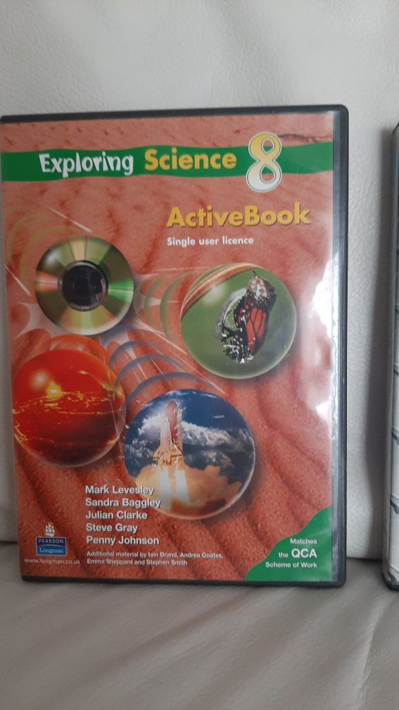 Exploring science 8 i 9 płyty PC