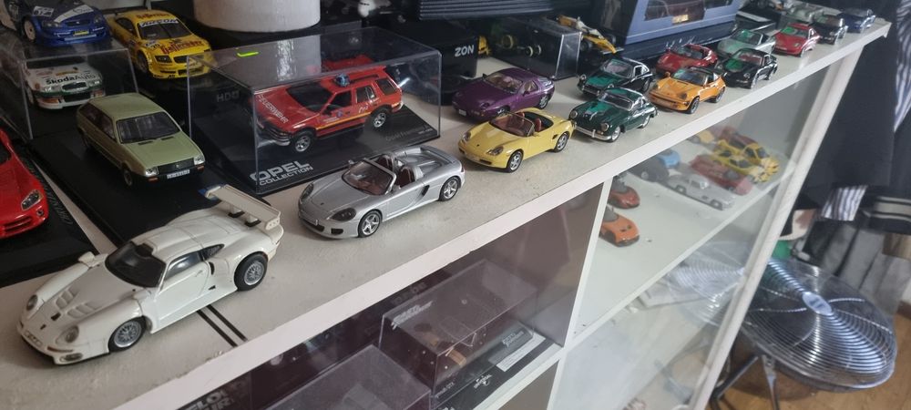 Coleção de porsches