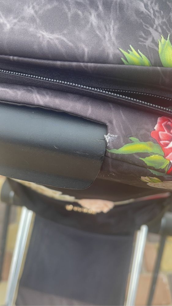 Cybex Priam Blossom Dark шасси Chrome black