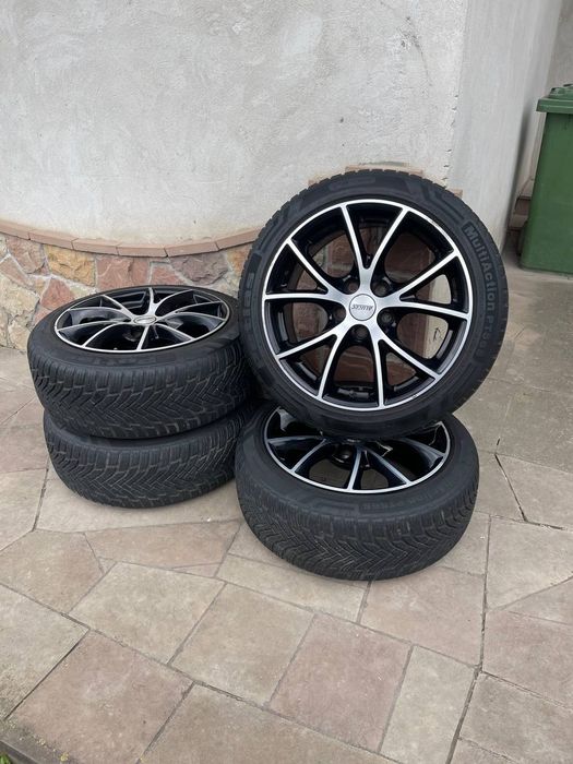 Диски 5/112 R17 + зимова резина 215/45