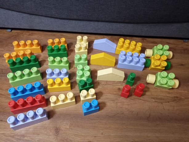 Klocki konstrukcyjne do budowania ponad 30 sztuk jak mega Bloks LEGO
