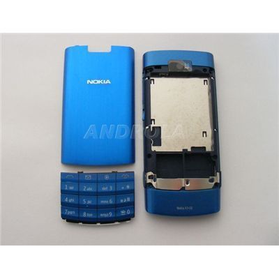 Obudowa Nokia X3-02 Hq Logo Niebieska