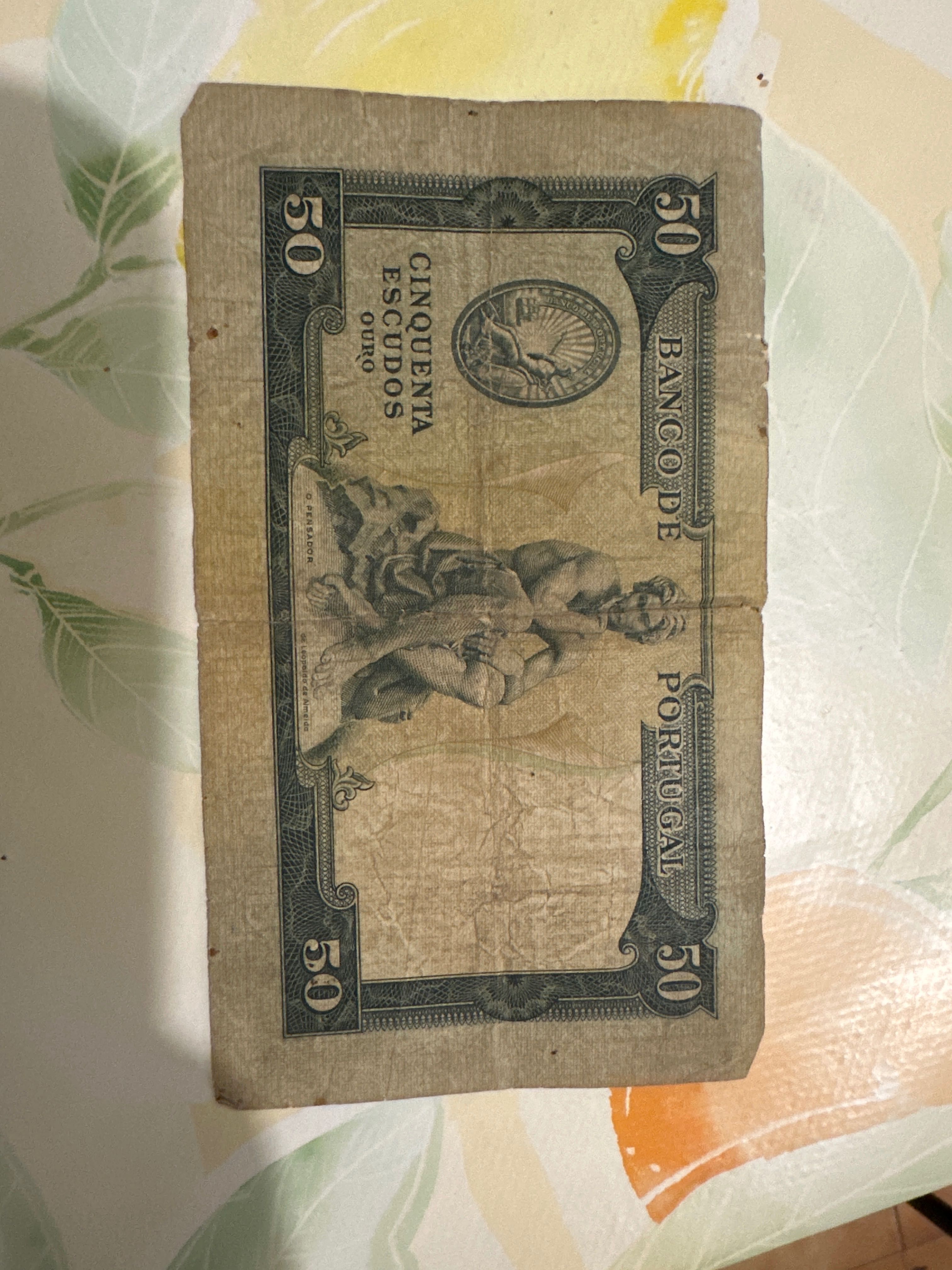 Nota cinquenta escudos 28/04/1953