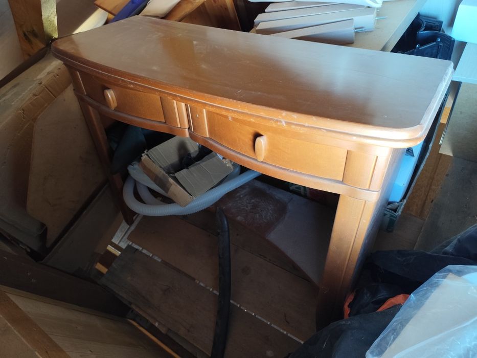 Komoda płytka brązowa szafka RTV