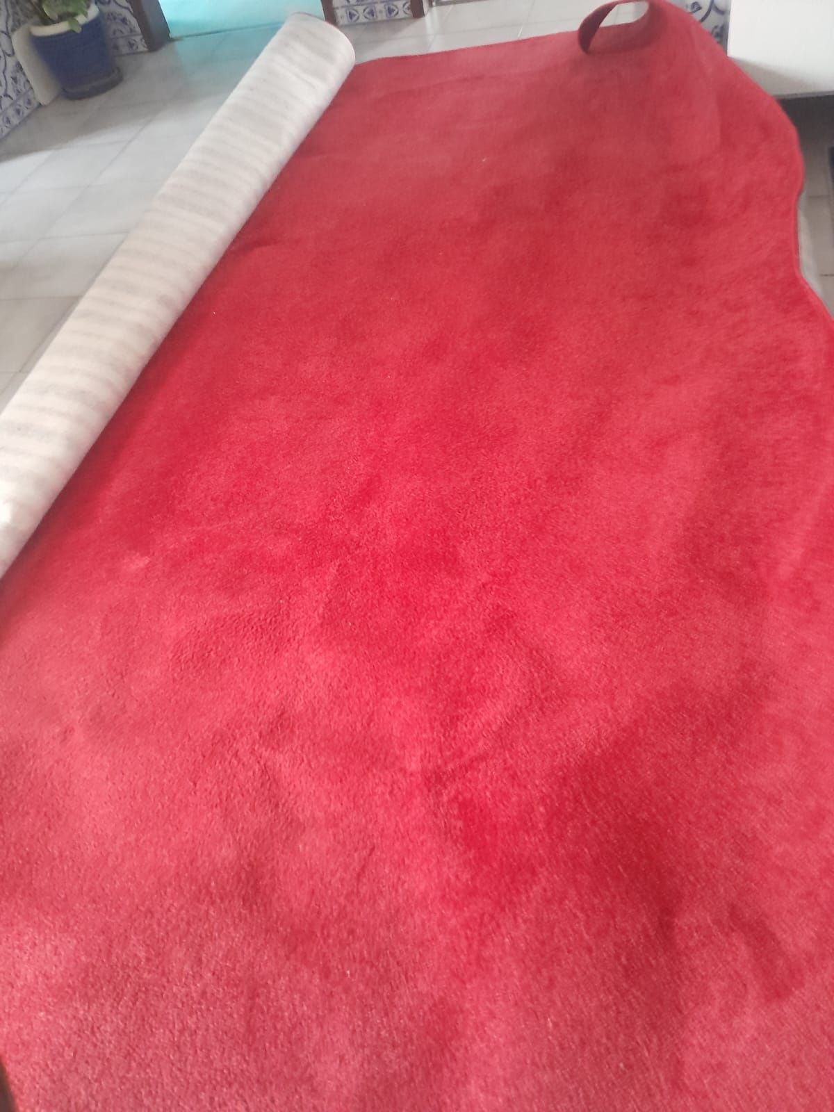 Tapete 3x3 vermelho