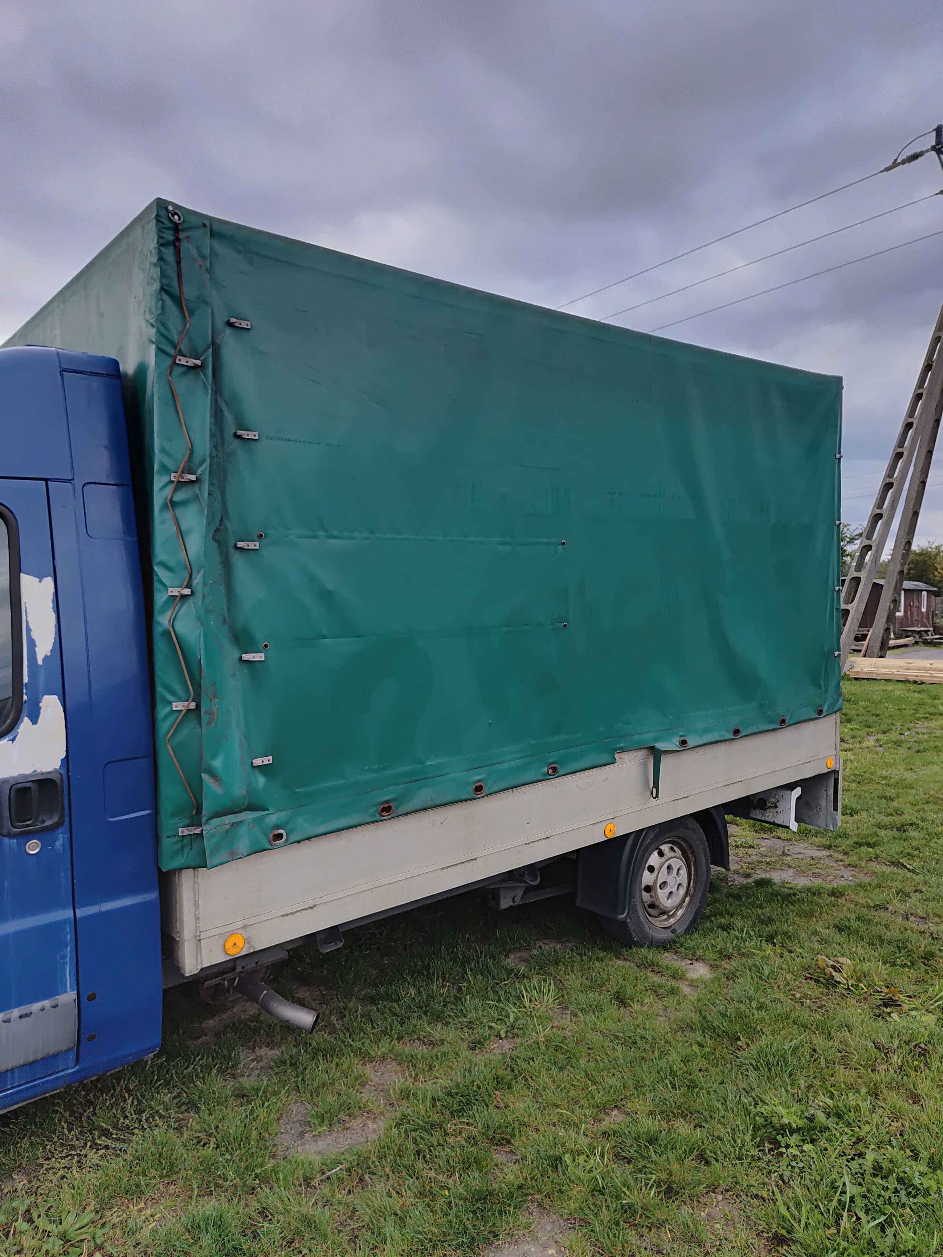 plandeka busa samochodu 3,75m długość